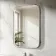 Vikki Stainless Steel Illuminated LED Mirror 800x600mm