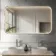 Vikki Stainless Steel Illuminated LED Mirror 700x1200mm