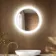 Joyce Round Illuminated LED Mirror 600mm