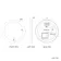 Joyce Round Illuminated LED Mirror 600mm