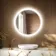 Joyce Round Illuminated LED Mirror 800mm