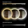 Joyce Round Illuminated LED Mirror 1000mm
