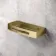 Ivy Brushed Brass Soap Basket
