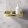 Ivy Brushed Brass Soap Basket