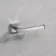 Isla Chrome Toilet Roll Holder & Towel Ring