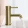Trent Brushed Brass Basin & Shower Bath Mixer Tap Set