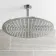 Ballina Premium Ceiling Chrome Round Thermostatic Shower Set - 300mm Head & Hand Shower