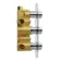 Ballina Premium Chrome Round Thermostatic Bath Filler Shower Set - 200mm Head & Slider Shower