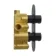 Ballina Premium Matt Black Round Thermostatic Shower Set - 200mm Head