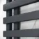 Palermo Electric Anthracite Designer Heated Towel Rail 800x450mm