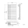 Palermo Electric Anthracite Designer Heated Towel Rail 800x450mm