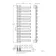 Palermo Electric Anthracite Designer Heated Towel Rail 1200x450mm