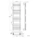 Santorini Electric Anthracite Flat Panel Heated Towel Rail 1600x450mm