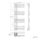 Madrid Electric Anthracite Designer Heated Towel Rail 1200x450mm