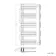 Seville Electric Brushed Brass Designer Flat Panel Heated Towel Rail 1600x600mm