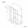 London 6mm Sliding Shower Enclosure 1000x700mm