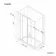 London 6mm Sliding Shower Enclosure 1200x700mm