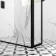 Munich Matt Black Framed 8mm Walk In Shower Enclosure 900mm & 800mm Glass with Pivotal Return Panel
