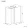 Munich Brushed Brass Framed 8mm Walk In Shower Enclosure 900mm & 700mm Glass with Return Panel