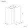 Munich Brushed Brass Framed 8mm Walk In Shower Enclosure 1200mm & 900mm Glass with Return Panel