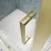 London Brushed Brass 6mm Sliding Shower Enclosure 1200x900mm