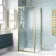 London Brushed Brass 6mm Pivot Shower Enclosure 760x760mm