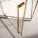 Cologne Brushed Copper Easy Clean 8mm Hinged Shower Enclosure 1800x800mm