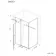 Cologne Brushed Copper Easy Clean 8mm Hinged Shower Enclosure 1800x900mm
