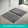 Tokyo Square Matt Grey Slate Texture Stone Shower Tray 800x800mm
