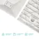 Berlin Rectangular Matt White Slate Effect SMC Composite Shower Tray 1700x800mm