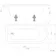 Abingdon 1500mm Single Ended Roll Top Bath - White Feet