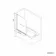 Abingdon 1500 Roll Top Shower Bath - Chrome Ball Feet & 6mm Easy Clean Screen With Rail
