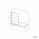 Abingdon 1500 Roll Top Shower Bath - White Claw Feet & 6mm Easy Clean Matt Black Grid Screen