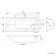 Stafford 1600x700 Round Shower Bath & 6mm Easy Clean Screen