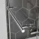 Hereford 1700x700 Square Shower Bath & 6mm Easy Clean Screen with Rail
