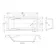 Hereford Square Shower Bath 1800x800 & 6mm Easy Clean Matt Black Grid Bath Screen