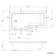 L Shaped 1600 Shower Bath with Front Panel & 6mm Easy Clean Matt Black Framed Bath Screen - Left Handed