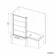 L Shaped 1700 Shower Bath & 6mm Easy Clean Matt Black Grid Bath Screen - Right Handed