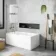 Dover 1500x750 Keyhole Shower Bath & 6mm Easy Clean Screen
