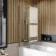 Witney 1700x700 Square Shower Bath & 6mm Easy Clean Brushed Gunmetal Bath Screen