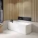 Witney 1700x700 Square Single Ended Bath