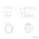 Bermuda Traditional Dove Grey Slimline Back To Wall Unit and Hudson Toilet with Wooden Seat
