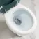 Hudson Traditional Close Coupled Toilet With Midnight Green Wooden Seat