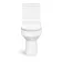 Denver Rimless Comfort Height Close Coupled Toilet & Pedestal Basin Set