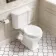 Enid Traditional Close Coupled Toilet With Gloss White Wooden Seat
