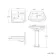 Hudson Traditional Close Coupled Toilet With Chalk White Seat & Pedestal Basin - Single Tap Hole