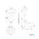 Hudson Traditional Low-Level Toilet With Midnight Green Seat & Pedestal Basin - Single Tap Hole