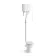 Hudson Traditional High-Level Toilet With Cotton White Seat & Pedestal Basin - Single Tap Hole