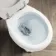 Hudson Traditional Toilet With Cotton White Seat & Pedestal Basin Set - Double Tap Hole