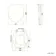Hudson Traditional High-Level Toilet With Cashmere Pink Seat & Pedestal Basin - Double Tap Hole